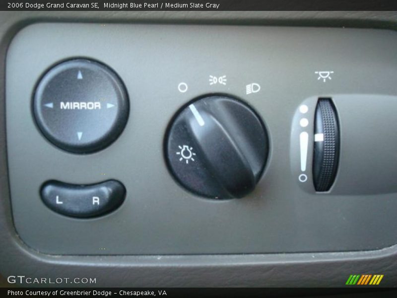 Midnight Blue Pearl / Medium Slate Gray 2006 Dodge Grand Caravan SE