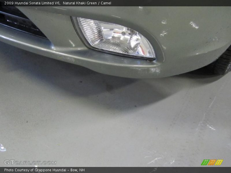 Natural Khaki Green / Camel 2009 Hyundai Sonata Limited V6