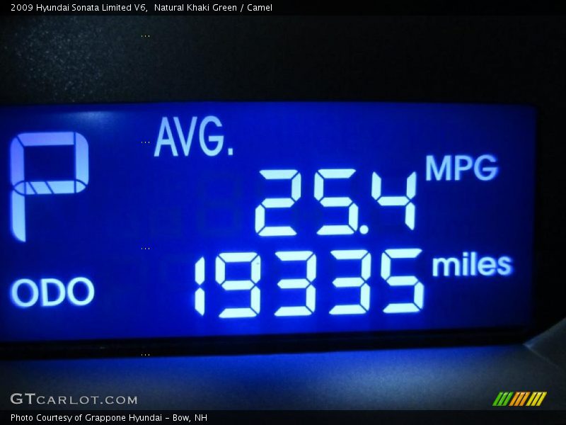 Natural Khaki Green / Camel 2009 Hyundai Sonata Limited V6