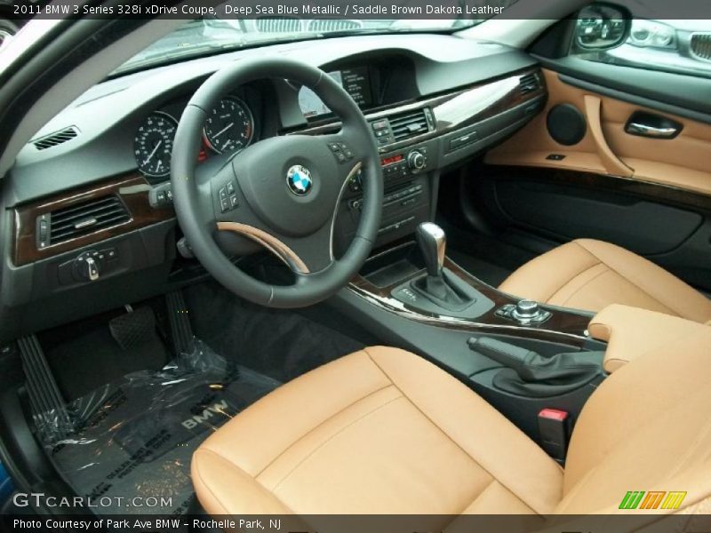  2011 3 Series 328i xDrive Coupe Saddle Brown Dakota Leather Interior