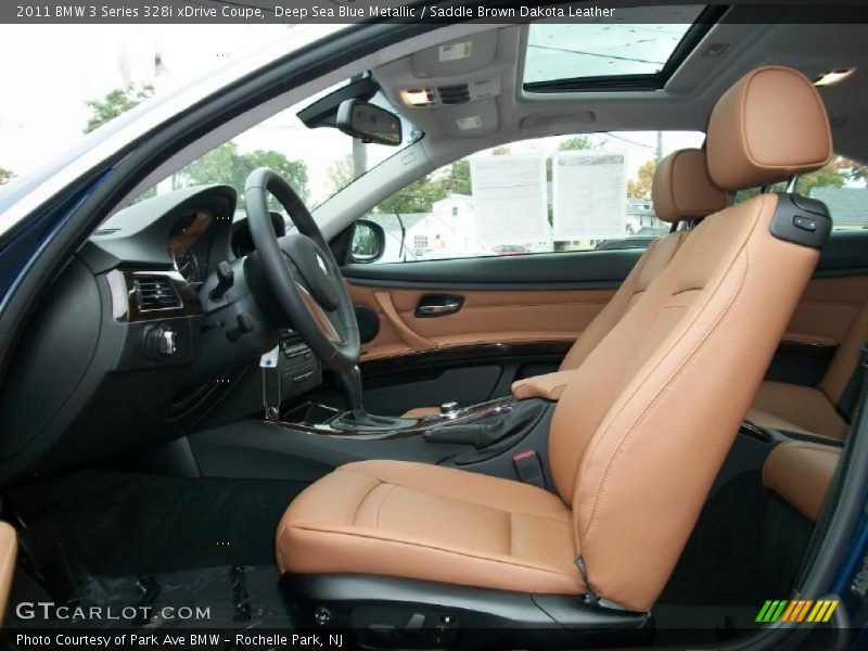  2011 3 Series 328i xDrive Coupe Saddle Brown Dakota Leather Interior