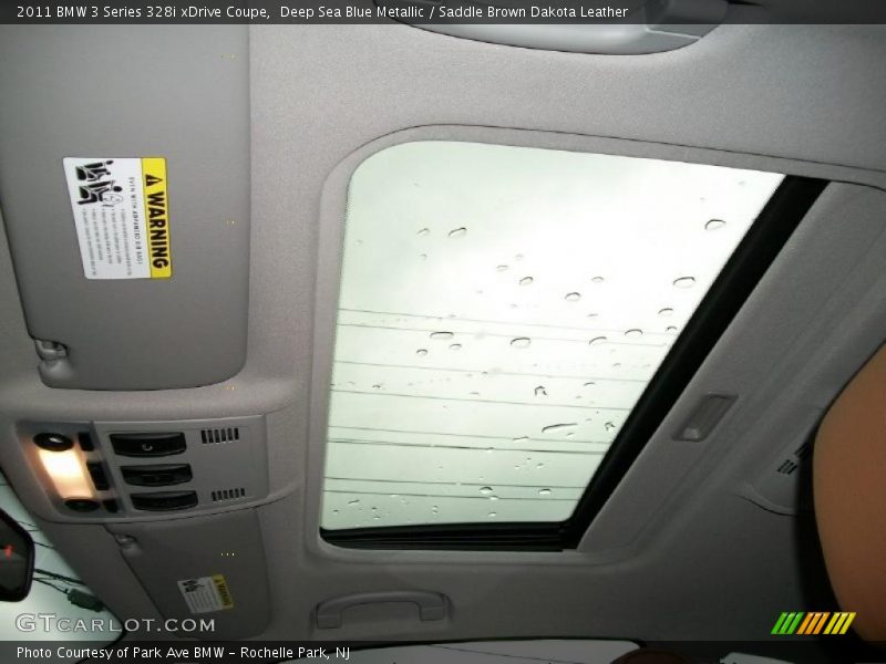 Deep Sea Blue Metallic / Saddle Brown Dakota Leather 2011 BMW 3 Series 328i xDrive Coupe