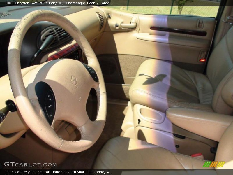  2000 Town & Country LXi Camel Interior