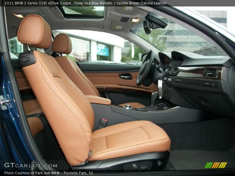  2011 3 Series 328i xDrive Coupe Saddle Brown Dakota Leather Interior