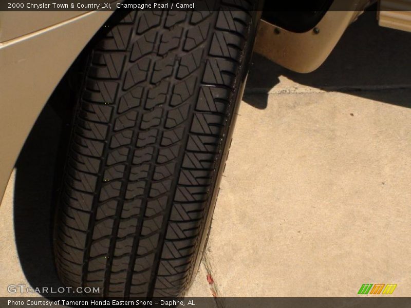 Champagne Pearl / Camel 2000 Chrysler Town & Country LXi