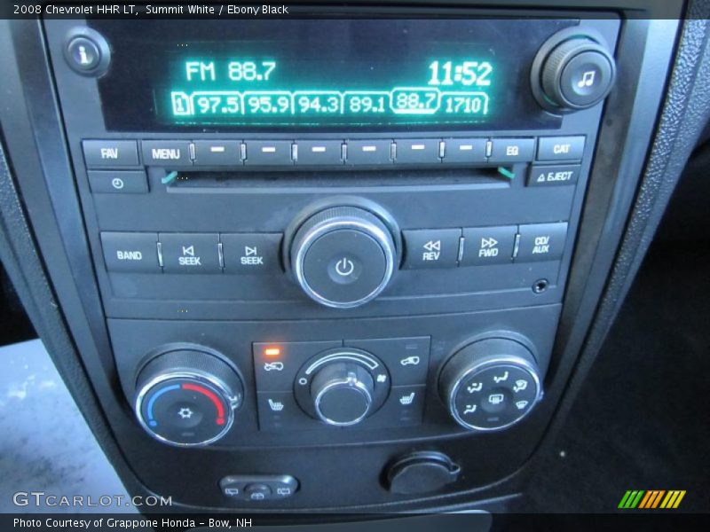 Controls of 2008 HHR LT