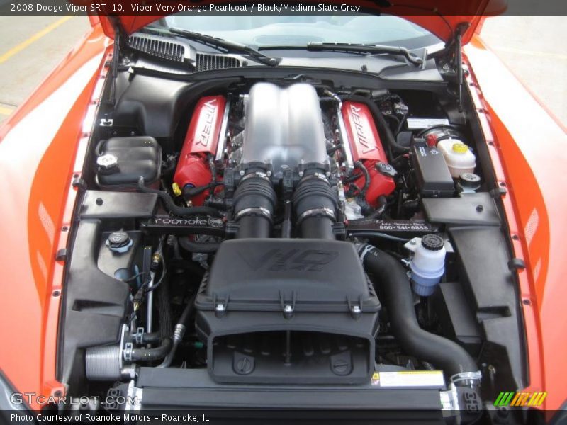  2008 Viper SRT-10 Engine - 8.4 Liter OHV 20-Valve VVT V10