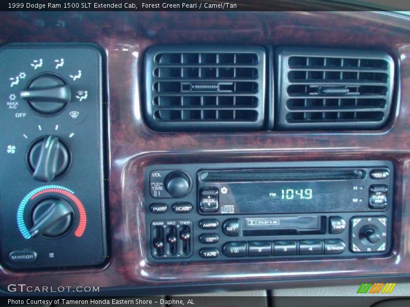 Controls of 1999 Ram 1500 SLT Extended Cab