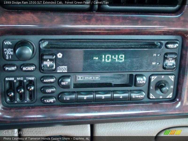 Controls of 1999 Ram 1500 SLT Extended Cab
