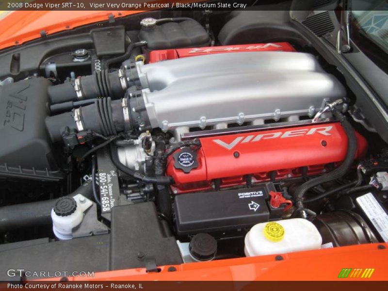  2008 Viper SRT-10 Engine - 8.4 Liter OHV 20-Valve VVT V10