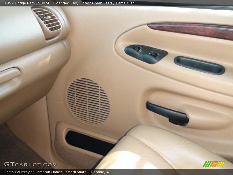 Forest Green Pearl / Camel/Tan 1999 Dodge Ram 1500 SLT Extended Cab