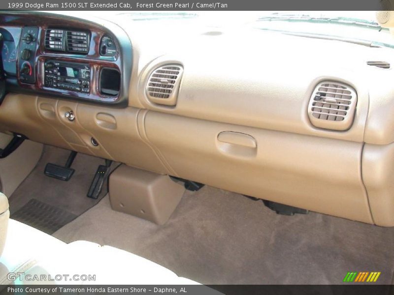 Forest Green Pearl / Camel/Tan 1999 Dodge Ram 1500 SLT Extended Cab