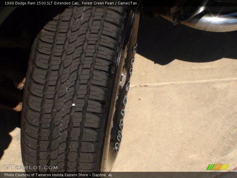 Forest Green Pearl / Camel/Tan 1999 Dodge Ram 1500 SLT Extended Cab