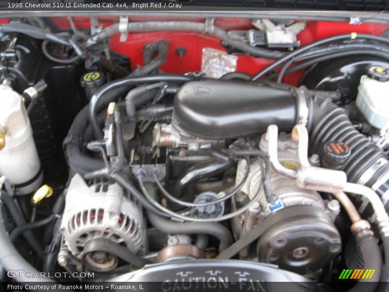  1998 S10 LS Extended Cab 4x4 Engine - 4.3 Liter OHV 12-Valve V6