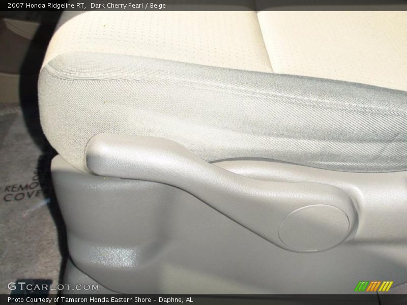 Dark Cherry Pearl / Beige 2007 Honda Ridgeline RT