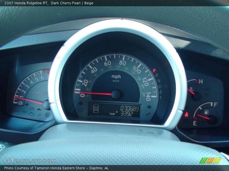  2007 Ridgeline RT RT Gauges