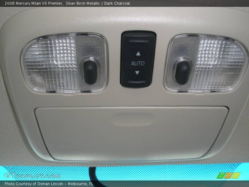 Silver Birch Metallic / Dark Charcoal 2008 Mercury Milan V6 Premier
