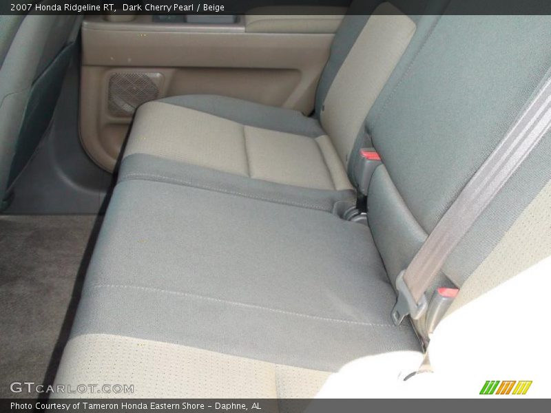 Dark Cherry Pearl / Beige 2007 Honda Ridgeline RT
