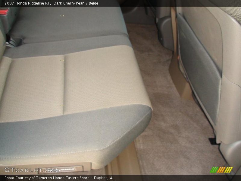Dark Cherry Pearl / Beige 2007 Honda Ridgeline RT