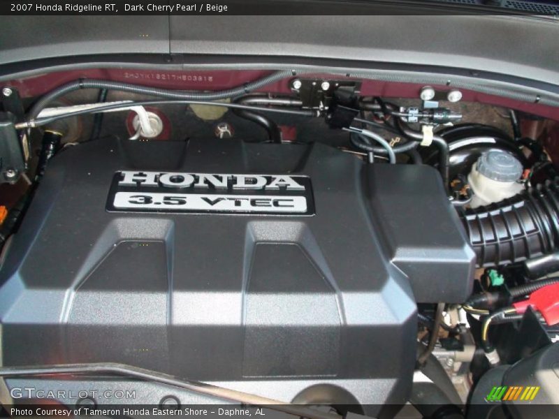  2007 Ridgeline RT Engine - 3.5 Liter SOHC 24-Valve VTEC V6