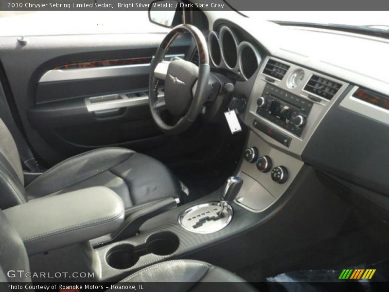  2010 Sebring Limited Sedan Dark Slate Gray Interior