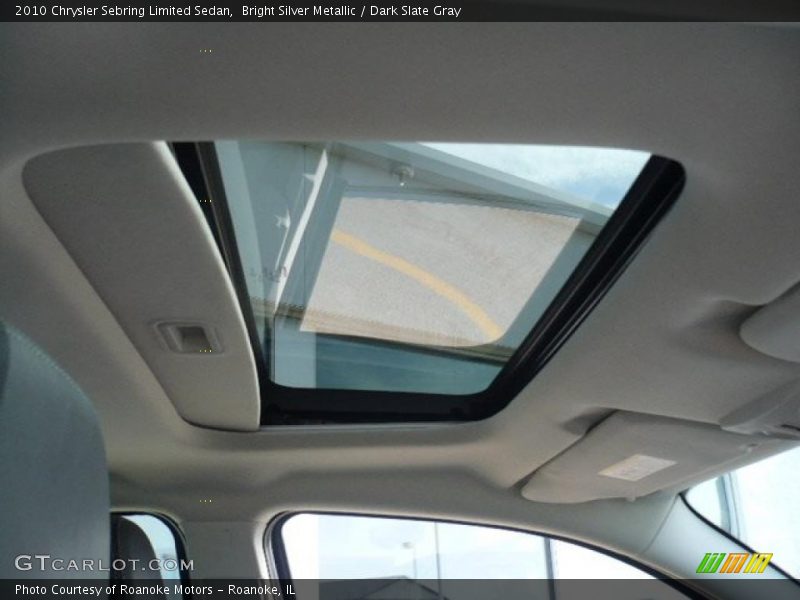 Bright Silver Metallic / Dark Slate Gray 2010 Chrysler Sebring Limited Sedan