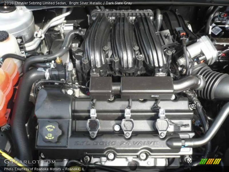  2010 Sebring Limited Sedan Engine - 2.7 Liter Flex-Fuel DOHC 24-Valve V6
