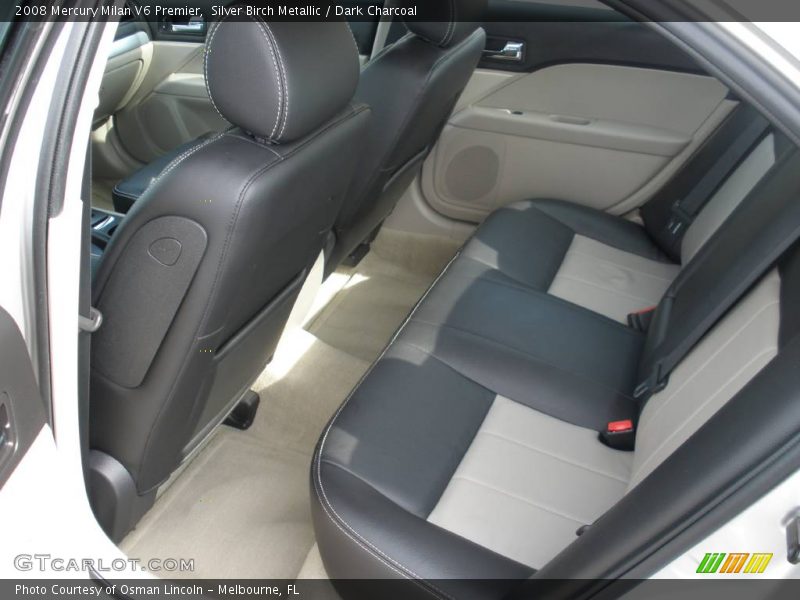 Silver Birch Metallic / Dark Charcoal 2008 Mercury Milan V6 Premier