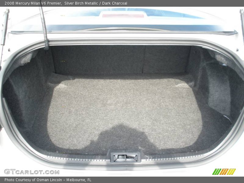 Silver Birch Metallic / Dark Charcoal 2008 Mercury Milan V6 Premier