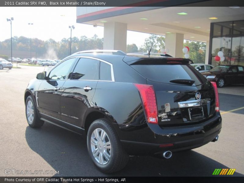 Black Ice Metallic / Shale/Ebony 2011 Cadillac SRX FWD