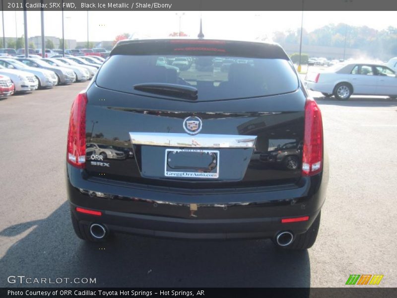 Black Ice Metallic / Shale/Ebony 2011 Cadillac SRX FWD