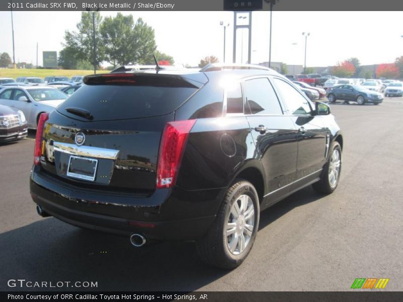Black Ice Metallic / Shale/Ebony 2011 Cadillac SRX FWD
