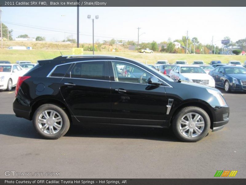Black Ice Metallic / Shale/Ebony 2011 Cadillac SRX FWD