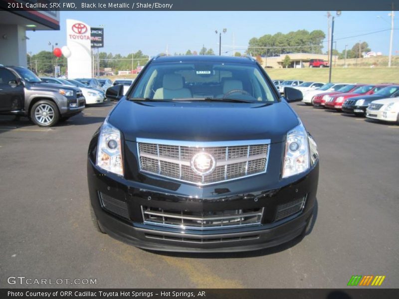 Black Ice Metallic / Shale/Ebony 2011 Cadillac SRX FWD