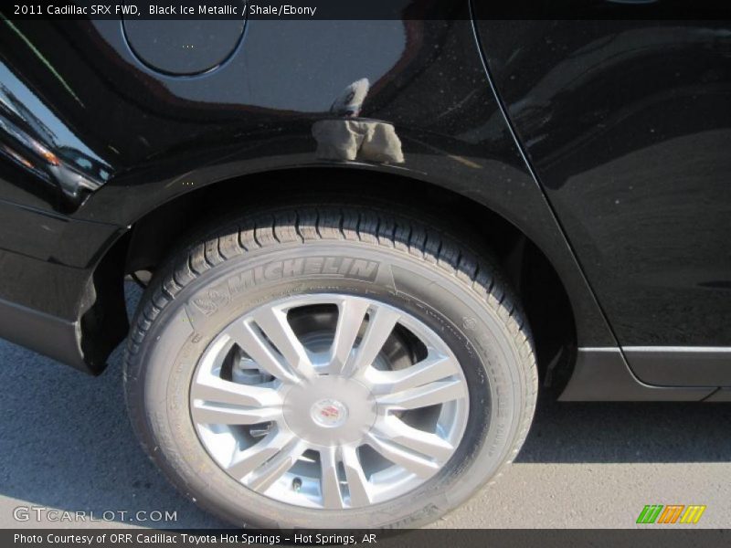 Black Ice Metallic / Shale/Ebony 2011 Cadillac SRX FWD