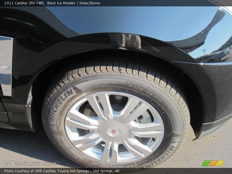 Black Ice Metallic / Shale/Ebony 2011 Cadillac SRX FWD