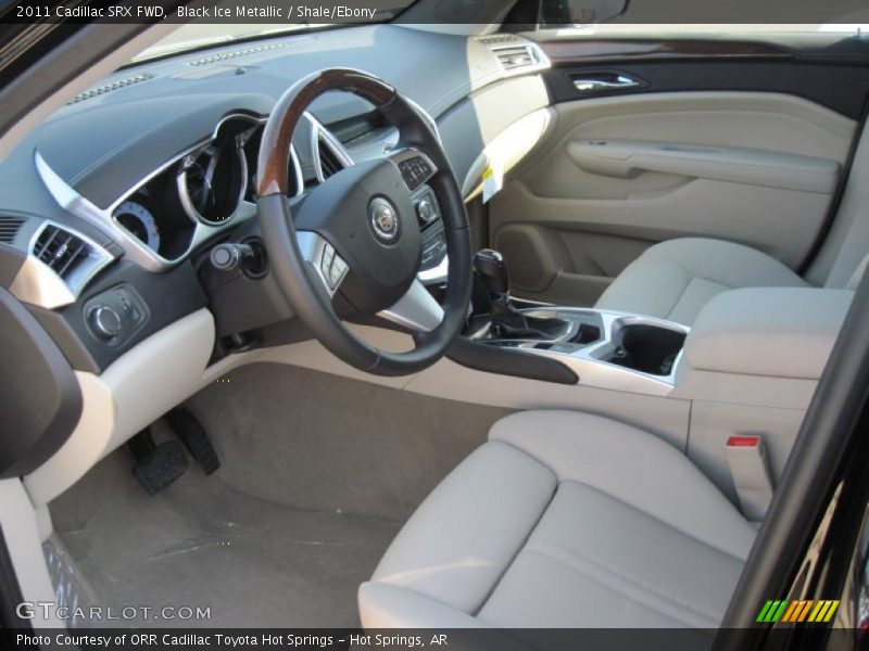 Black Ice Metallic / Shale/Ebony 2011 Cadillac SRX FWD