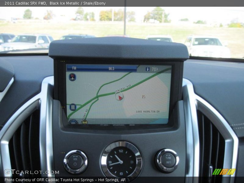 Black Ice Metallic / Shale/Ebony 2011 Cadillac SRX FWD