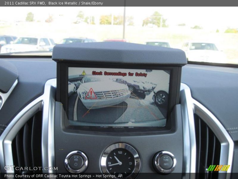Black Ice Metallic / Shale/Ebony 2011 Cadillac SRX FWD