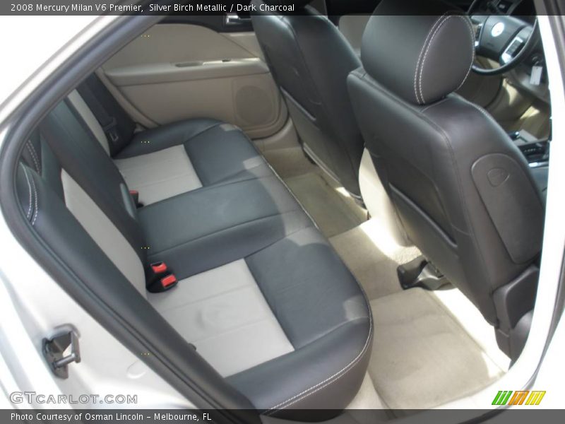 Silver Birch Metallic / Dark Charcoal 2008 Mercury Milan V6 Premier