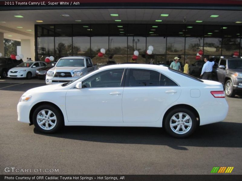 Super White / Ash 2011 Toyota Camry LE