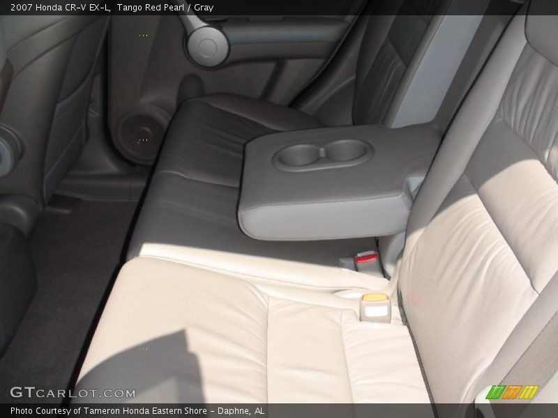Tango Red Pearl / Gray 2007 Honda CR-V EX-L