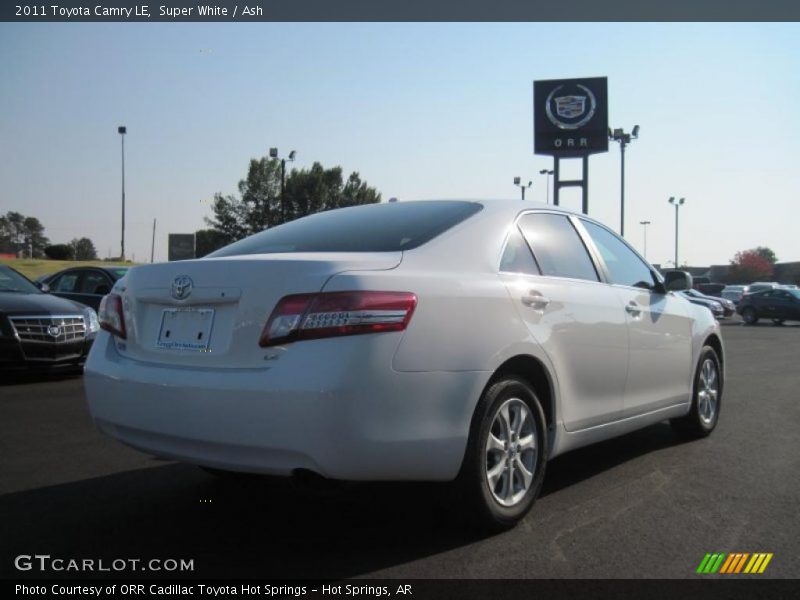 Super White / Ash 2011 Toyota Camry LE