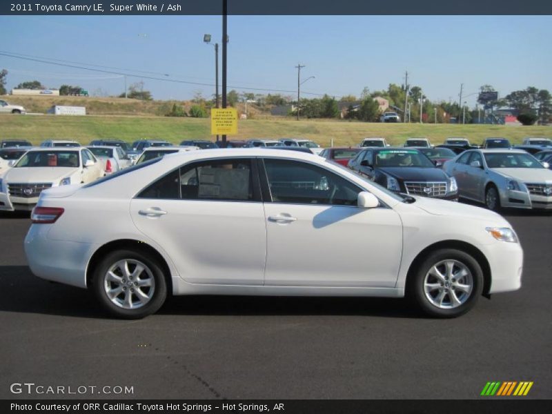 Super White / Ash 2011 Toyota Camry LE