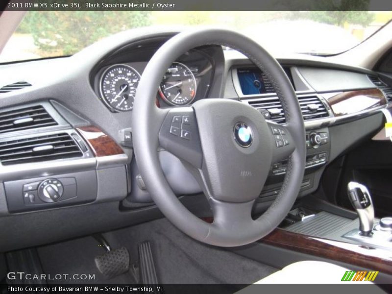  2011 X5 xDrive 35i Oyster Interior