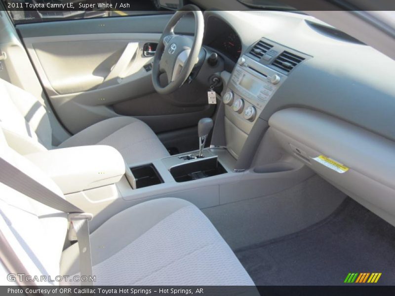 Super White / Ash 2011 Toyota Camry LE