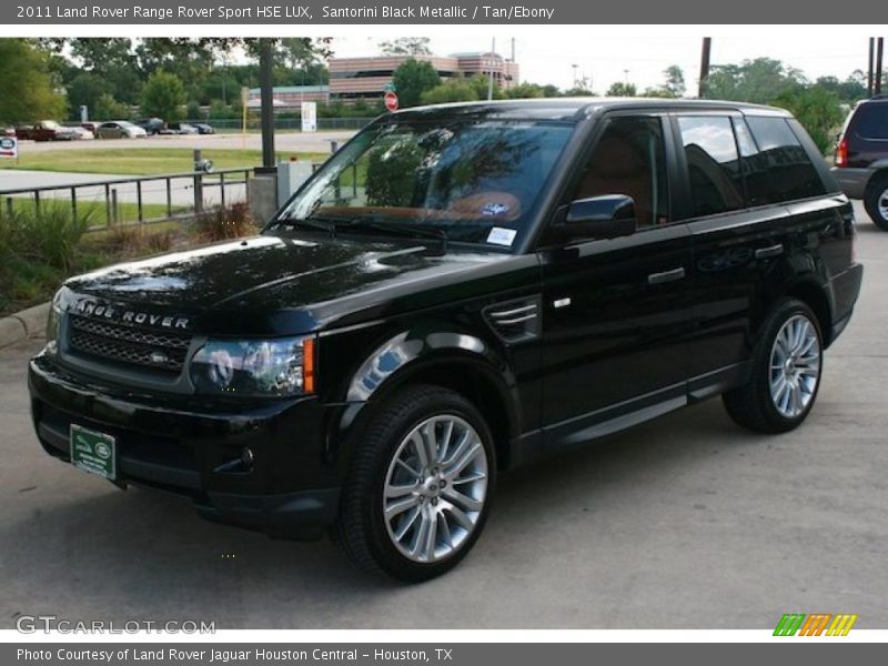 Santorini Black Metallic / Tan/Ebony 2011 Land Rover Range Rover Sport HSE LUX