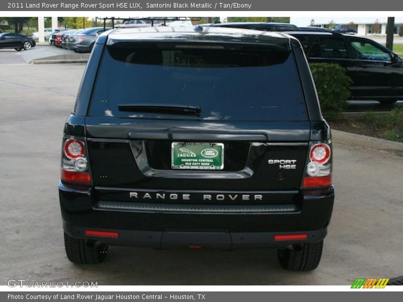 Santorini Black Metallic / Tan/Ebony 2011 Land Rover Range Rover Sport HSE LUX