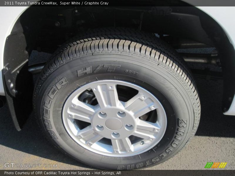 Super White / Graphite Gray 2011 Toyota Tundra CrewMax