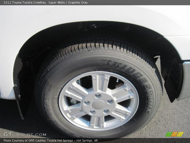 Super White / Graphite Gray 2011 Toyota Tundra CrewMax